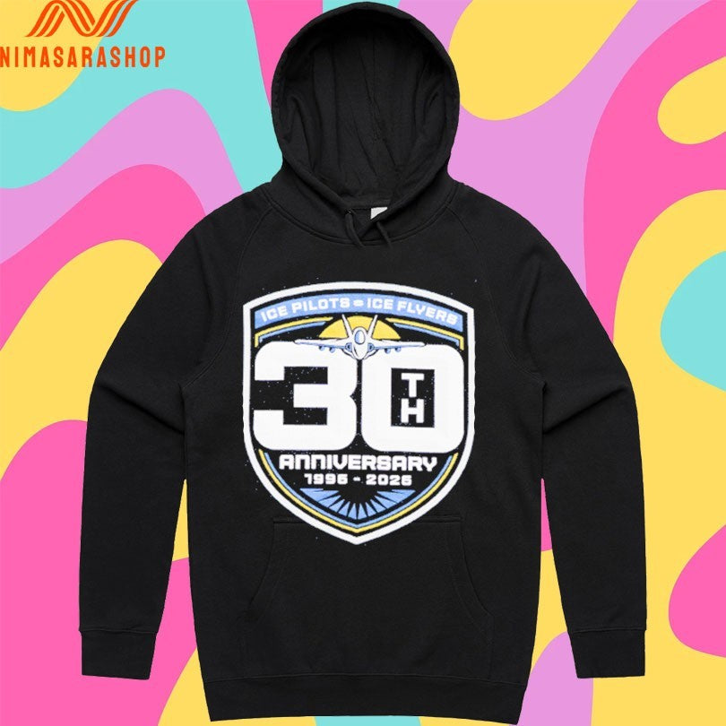 Ice Pilots Ice Flyers 30th Anniversary 1996-2026 Shirts