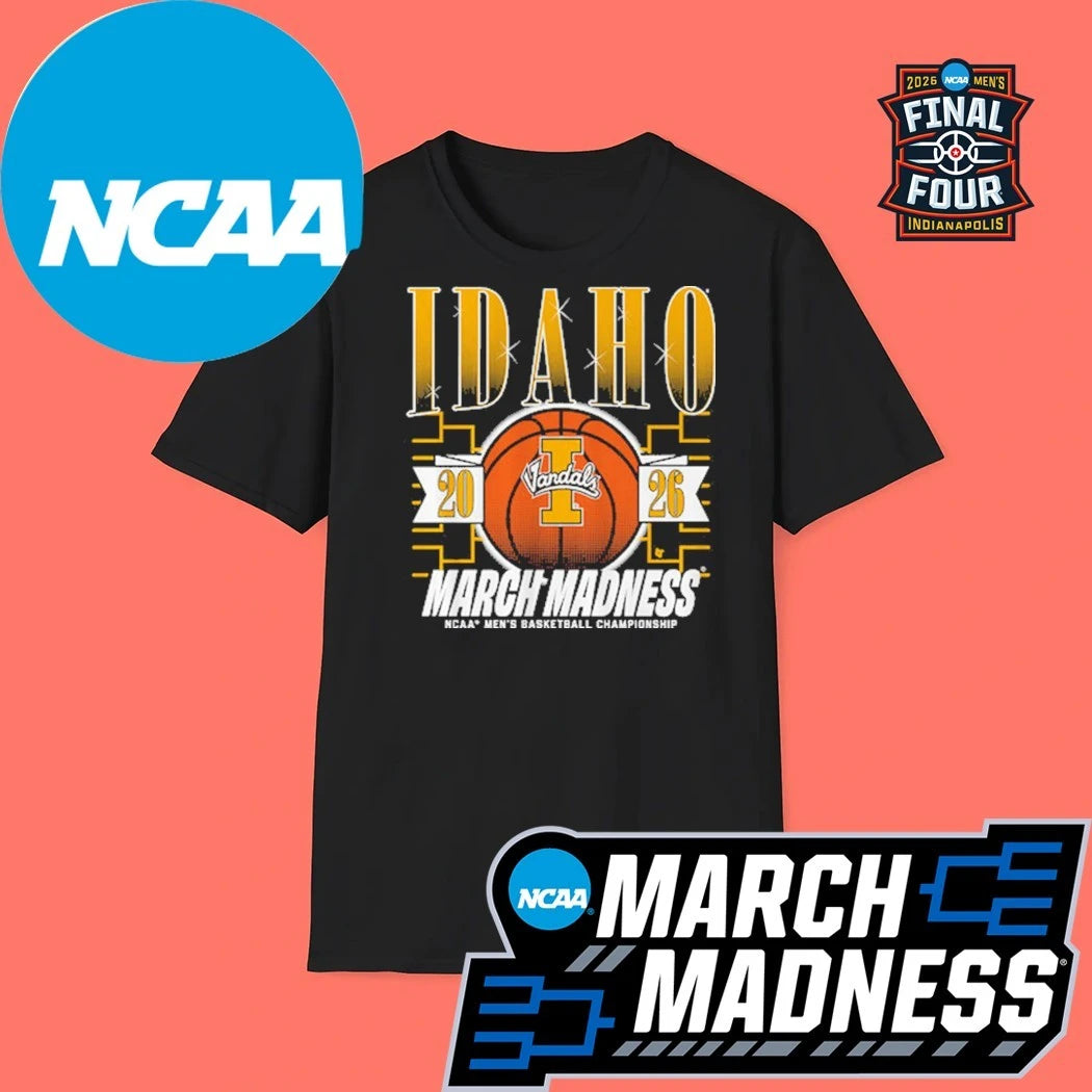Idaho Vandals MBB 2026 NCAA Women’s Basketball Championship March Madness Logo Shirt