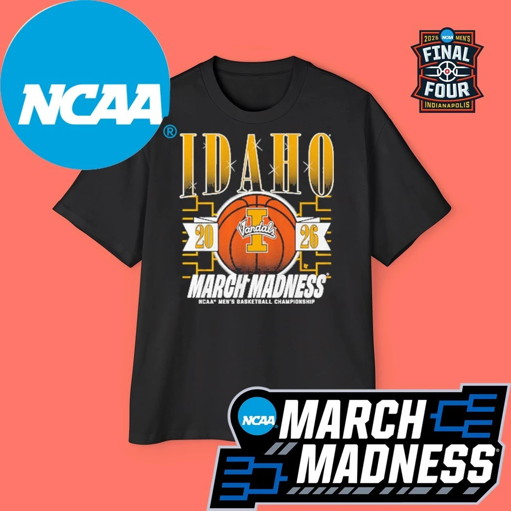 Idaho Vandals MBB 2026 NCAA Women’s Basketball Championship March Madness Logo Shirt