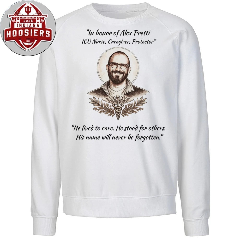 In Honor Of Alex Pretti Memorial ICU Nurse Caregiver Protector Shirt