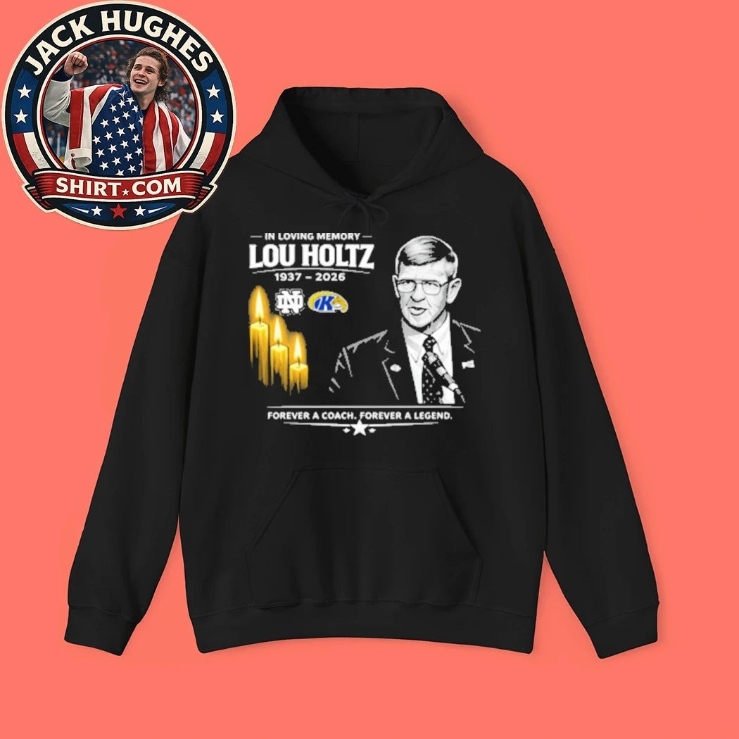 In Loving Memorial Lou Holtz 1937-2026 Forever A Coach Forever A Legend Shirt