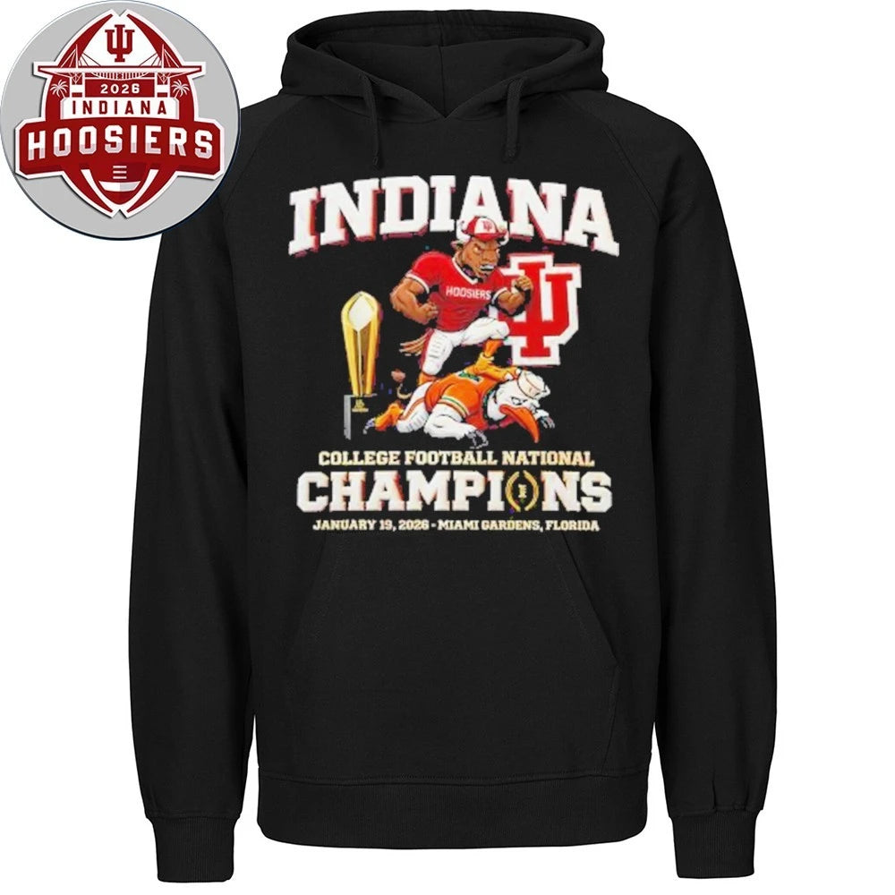 Indiana Beats Miami 27-21 National Championship Tee Shirt