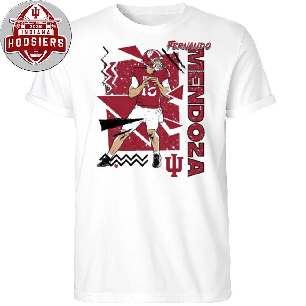 Indiana Football Fernando Mendoza 90s Style T-Shirt