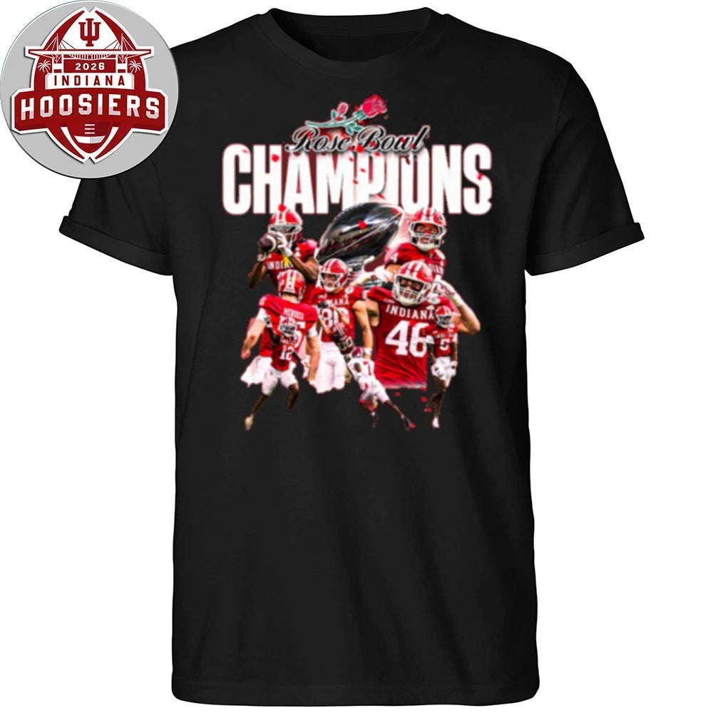 Indiana Football Team 2026 National Championship Football Mendoza T-Shirt