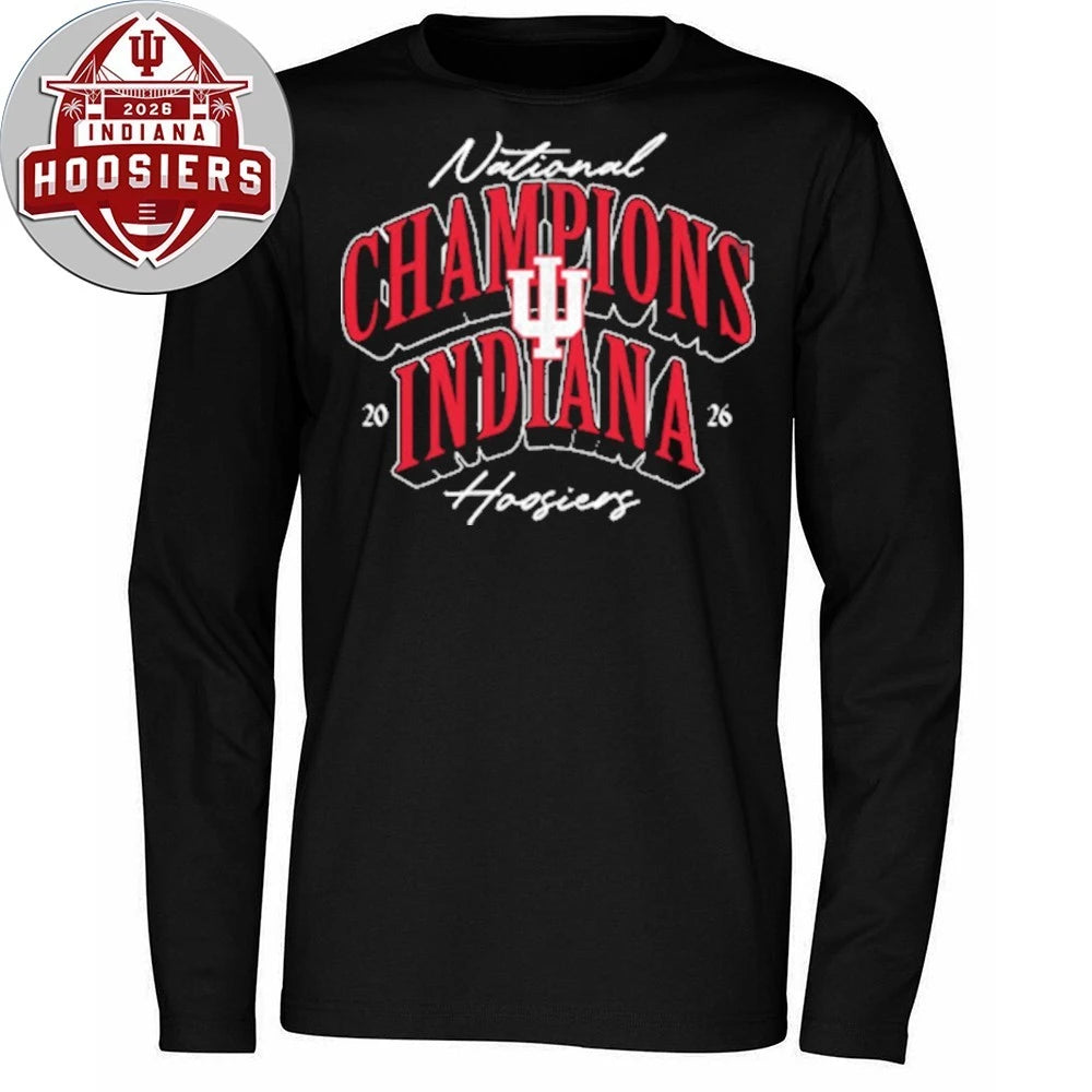 Indiana-Hoosiers national championship 2026 – college football playoff logo Tee Shirt