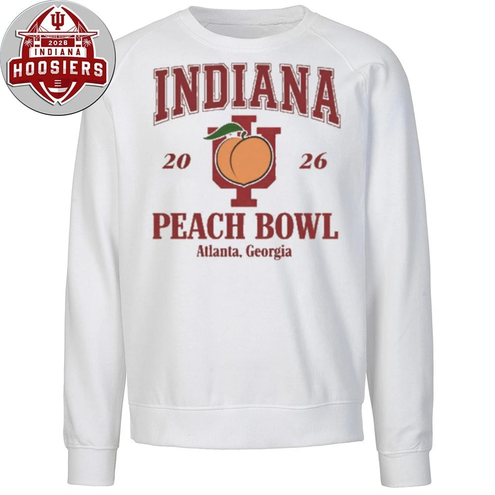 Indiana Peach Bowl College Football IU Fan Game Sports T-Shirt