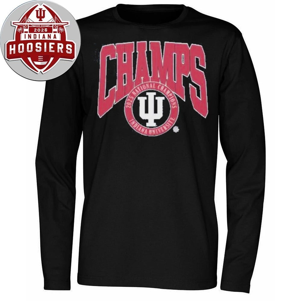 Indiana University 2025 National Champs Tee Shirt