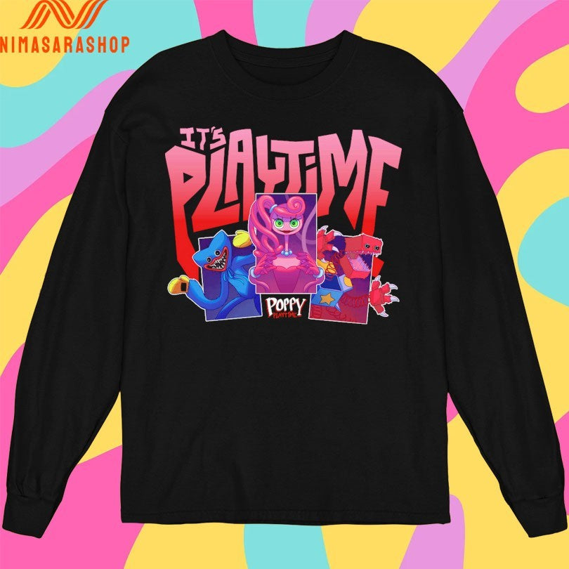 It’s Playtime Poppy Gang Shirts