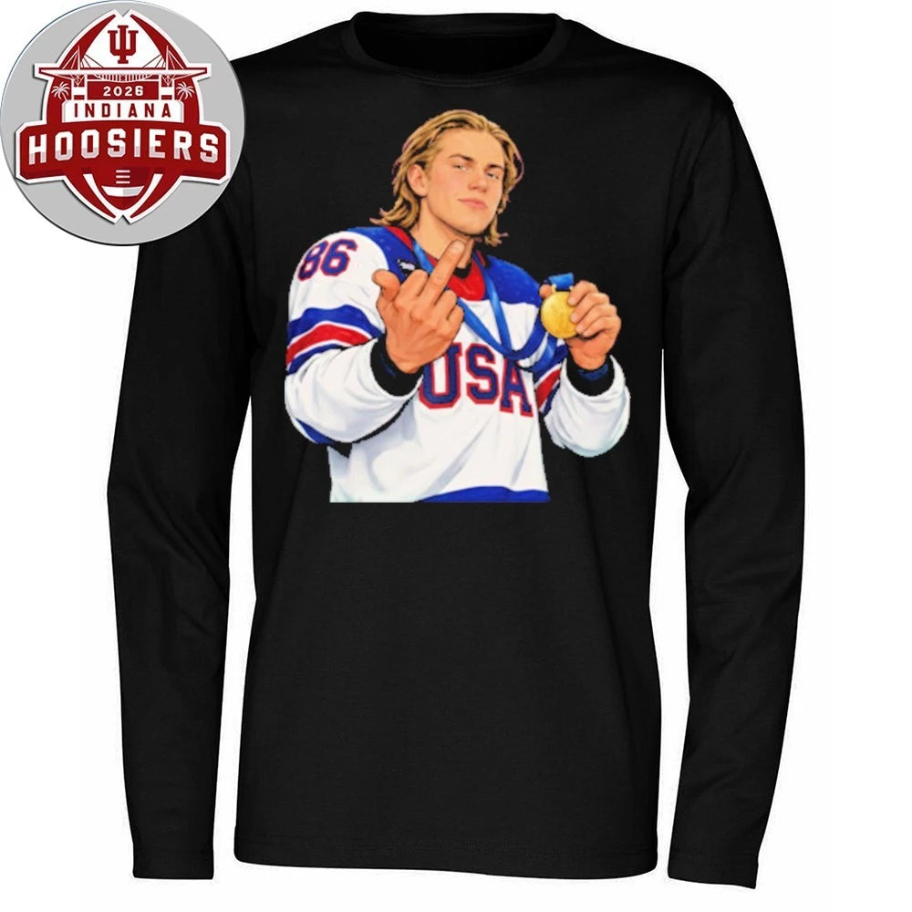 JACK HUGHES golden goal middle finger T-Shirt