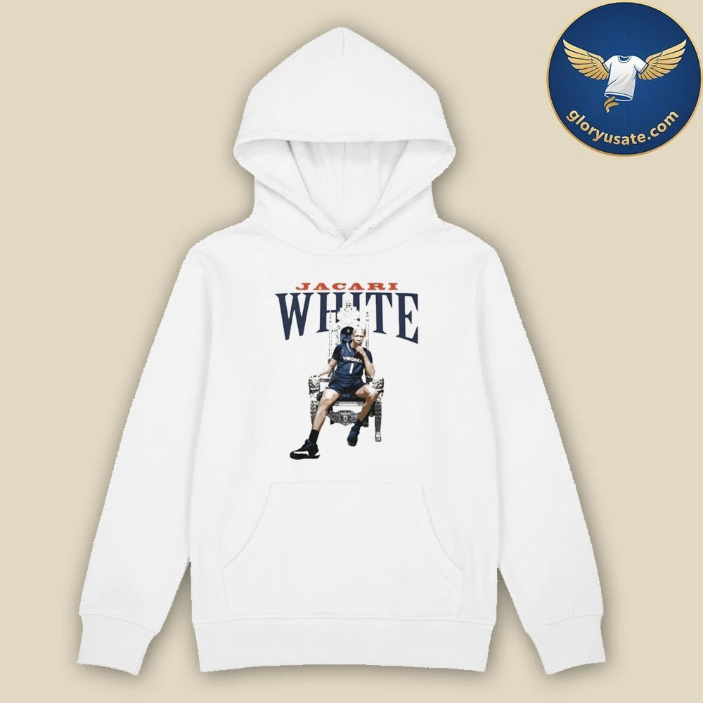 Jacari White Portrait White Shirt