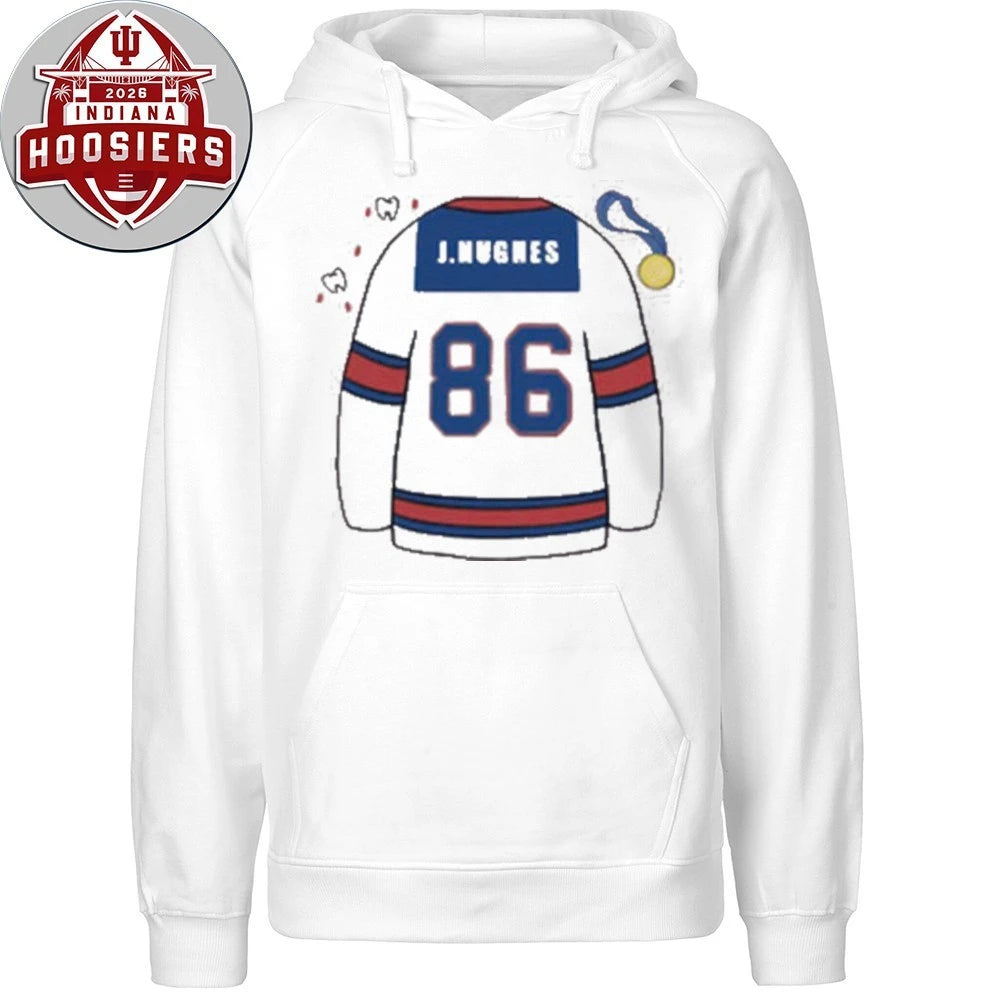 Jack Hughes Golden Goal Quinn Hughes Seeing Ghosts T-Shirt
