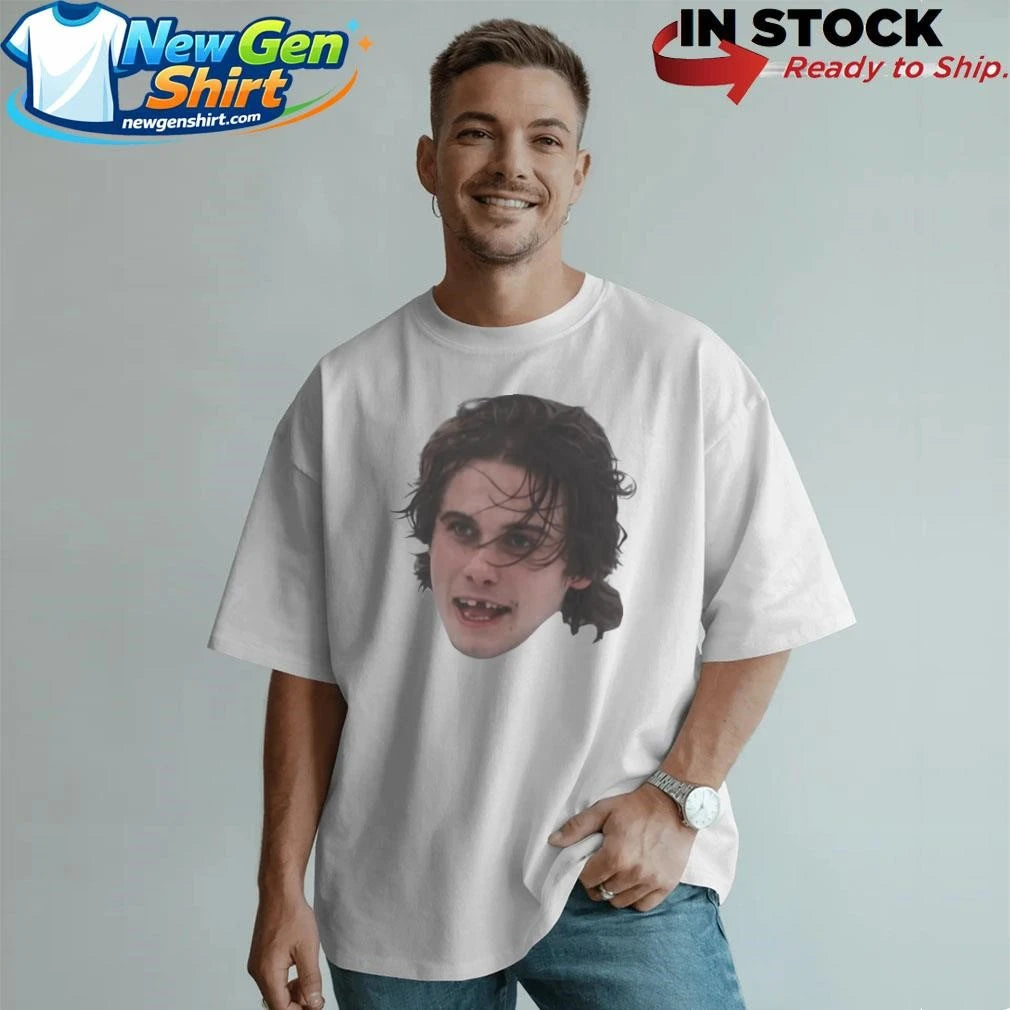Jack Hughes Missing Teeth Throwback Shirt