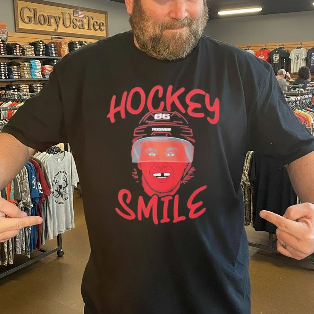 Jack Hughes Team USA Hockey Smile Shirt