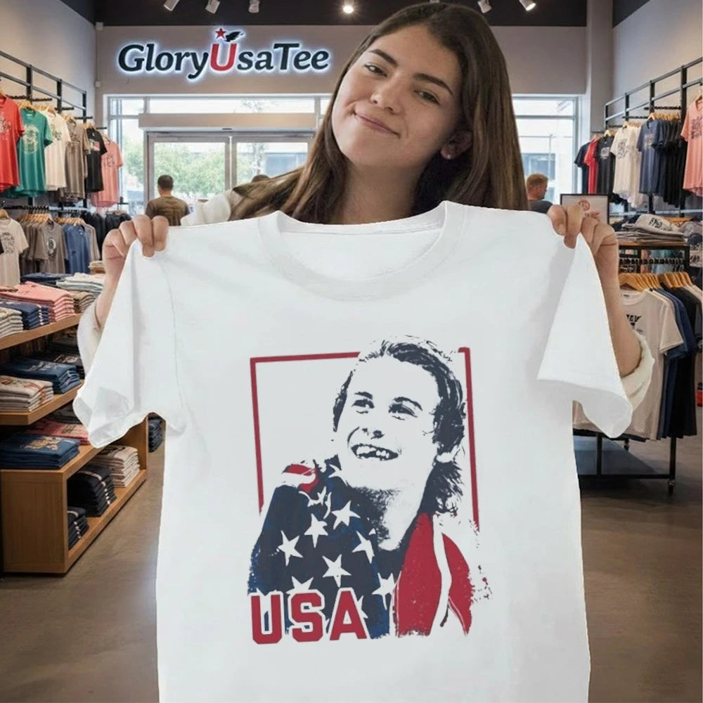 Jack Hughes USA 2026 Hockey T-Shirt