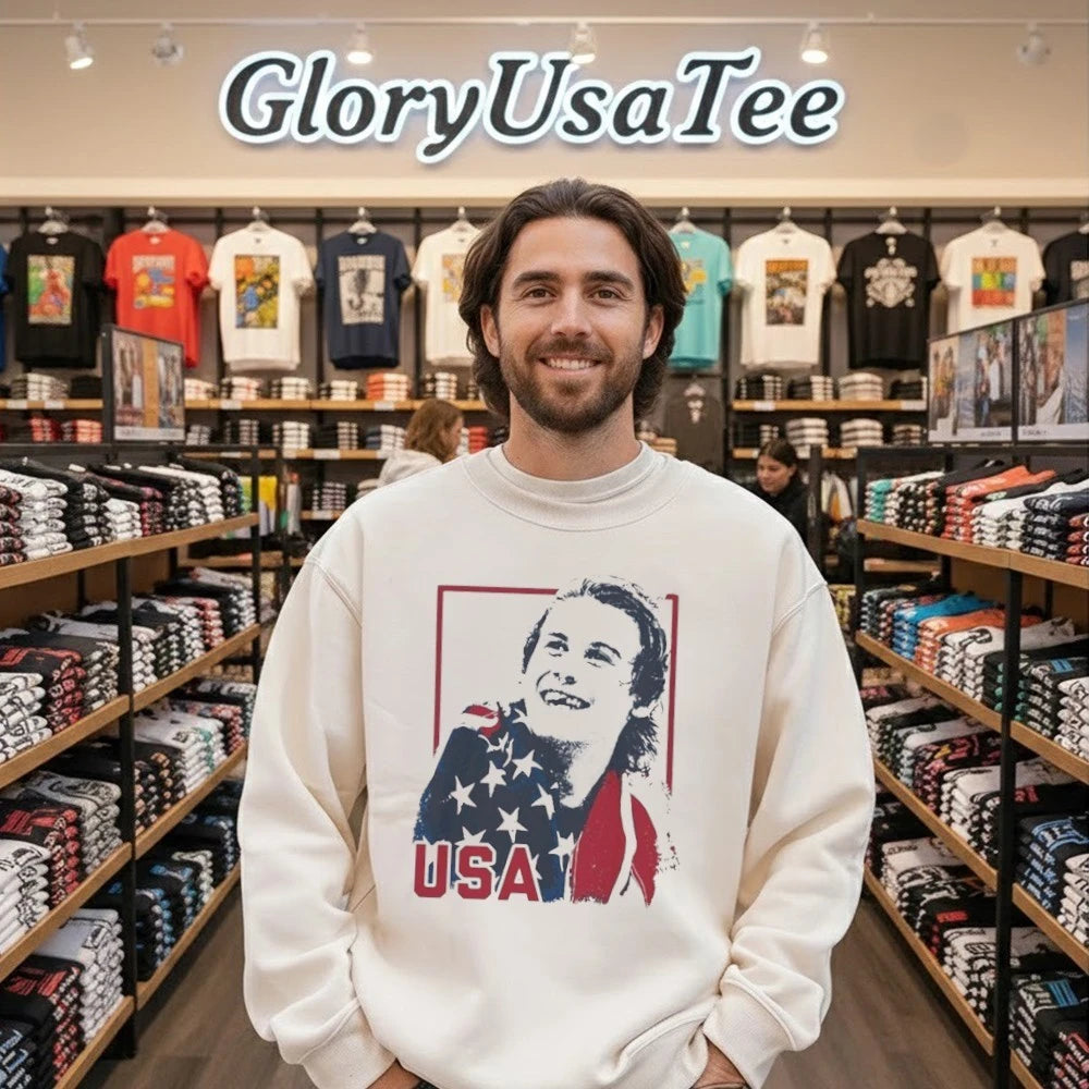 Jack Hughes USA 2026 Hockey Shirt