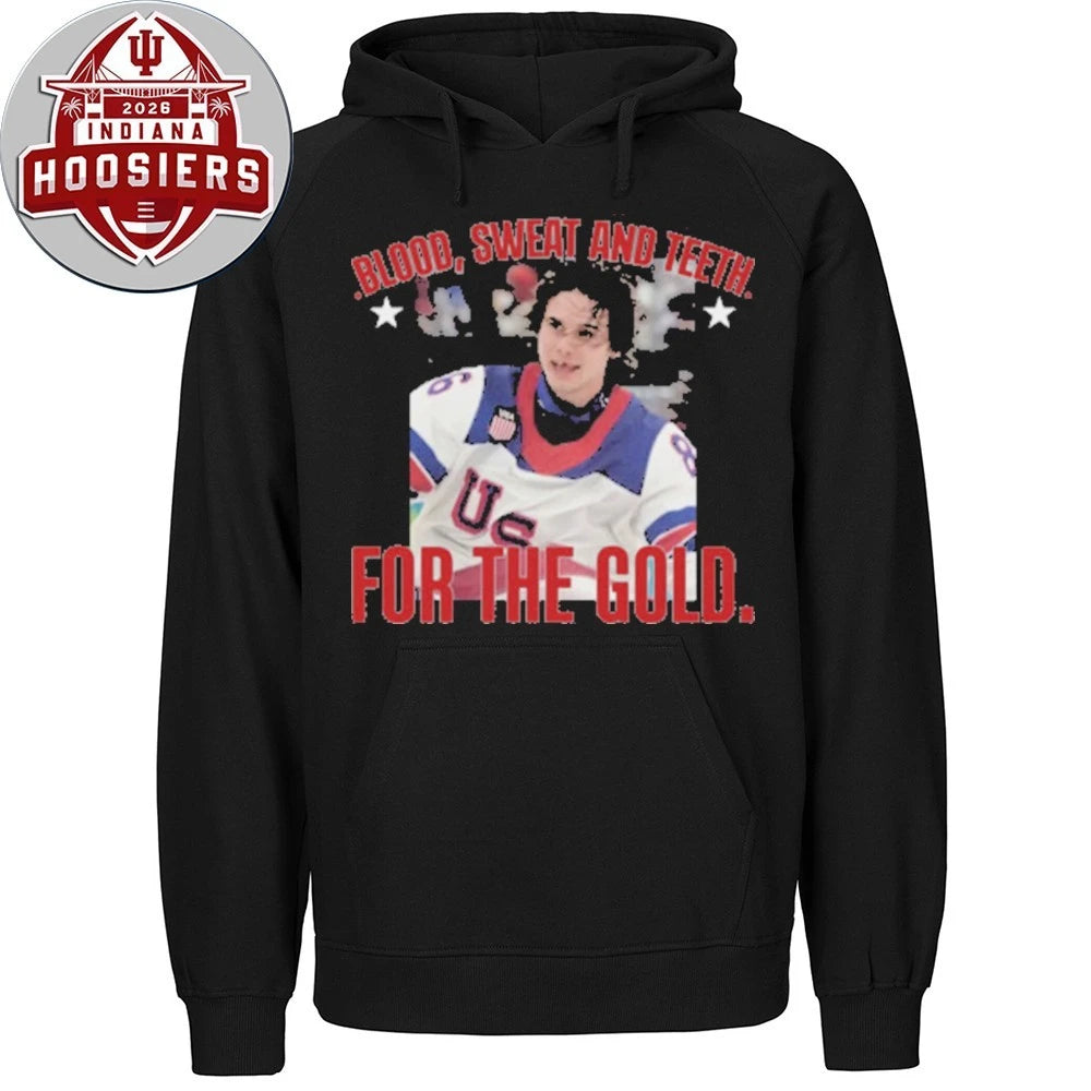 Jack Hughes USA Hockey – Golden Goal 2026 Hockey T-Shirt