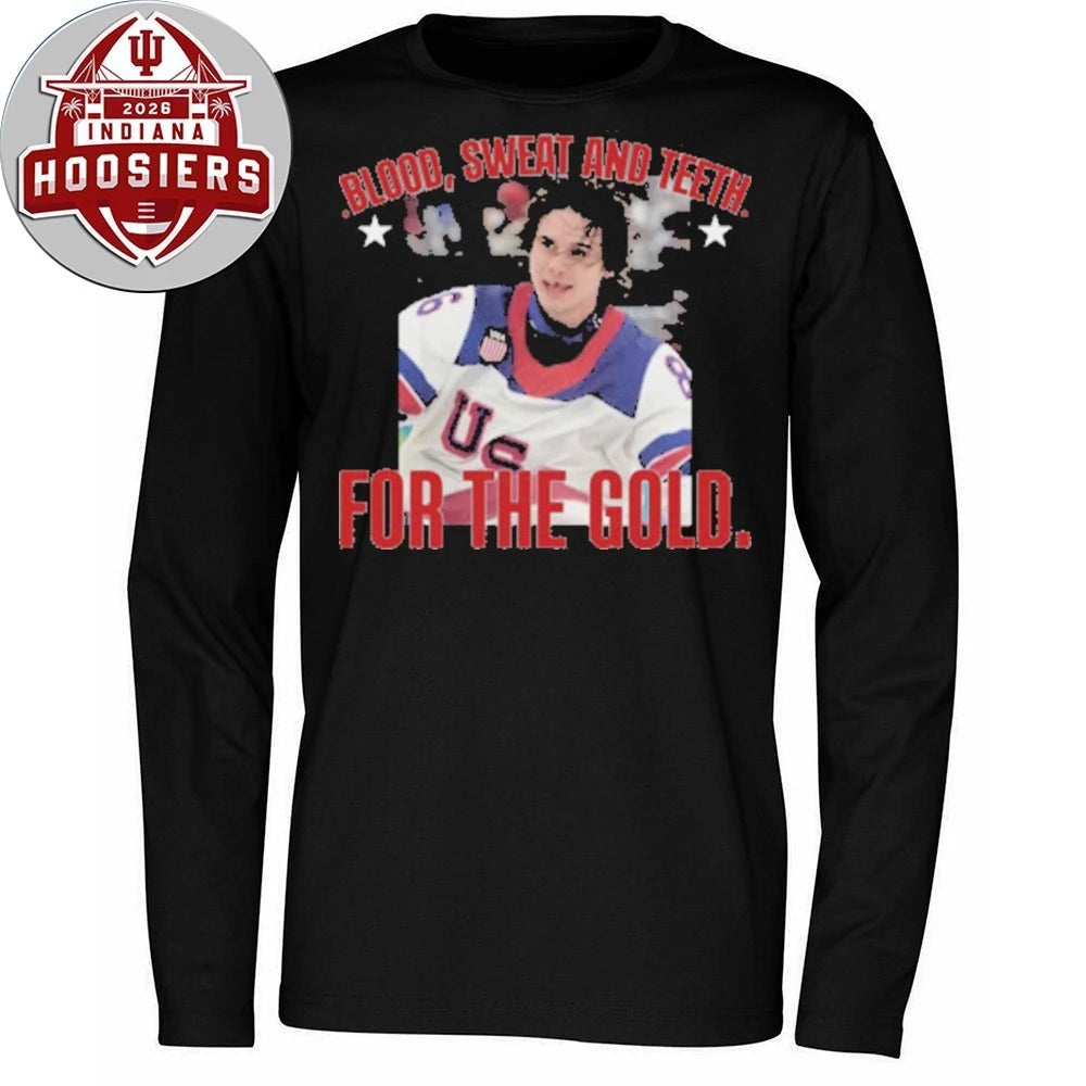 Jack Hughes USA Hockey – Golden Goal 2026 Hockey T-Shirt