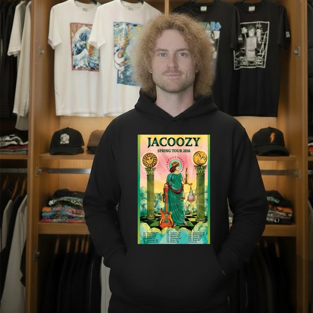 Jacoozy Spring Tour 2026 Dates Poster Shirt
