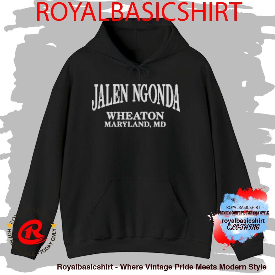 Jalen Ngonda Wheaton Maryland T-Shirt