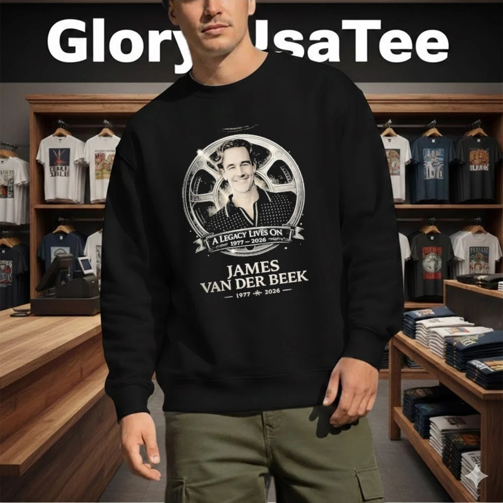 James Van Der Beek 1977-2026 Celebrity RIP A Legacy Lives On Shirt
