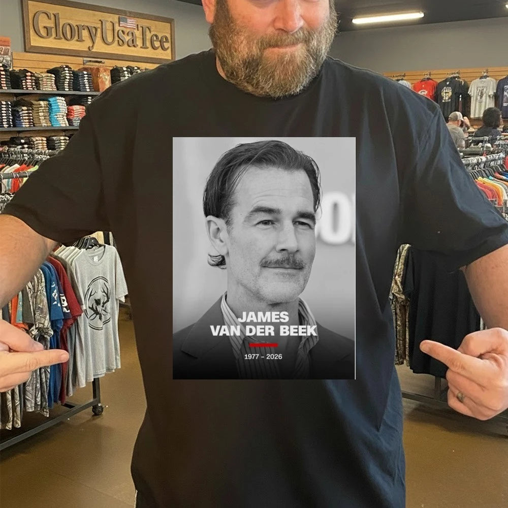 James Van Der Beek Memorial Shirt