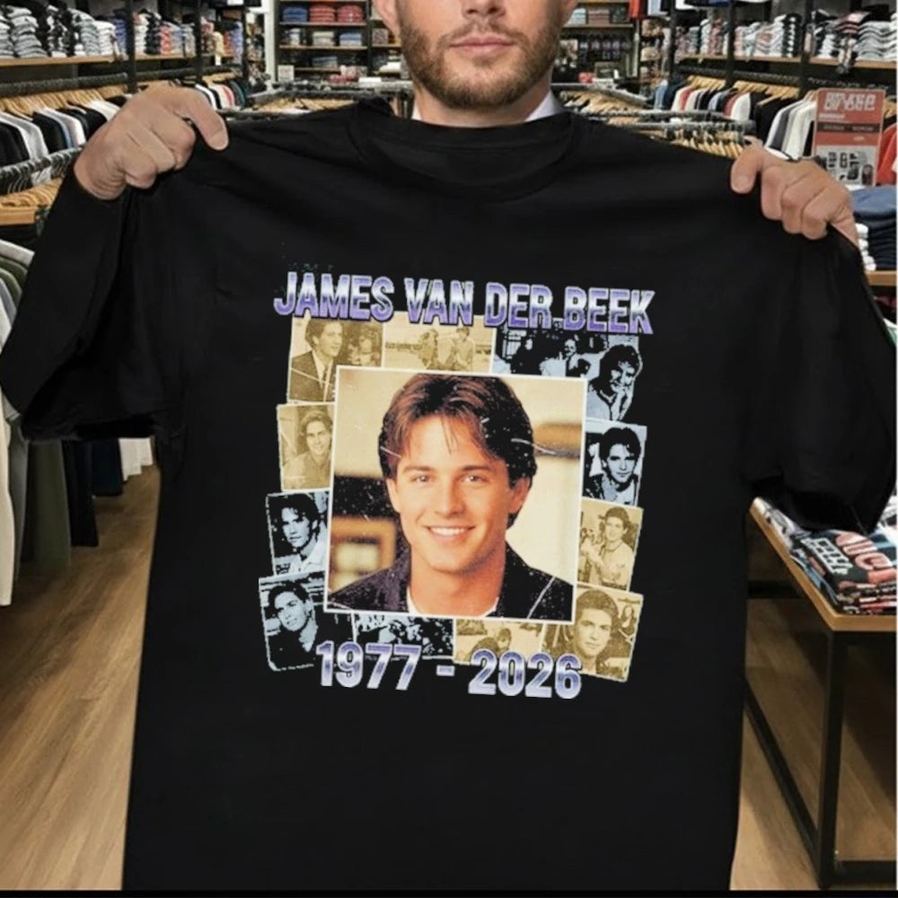 James Van Der Beek RIP Photo Shirt