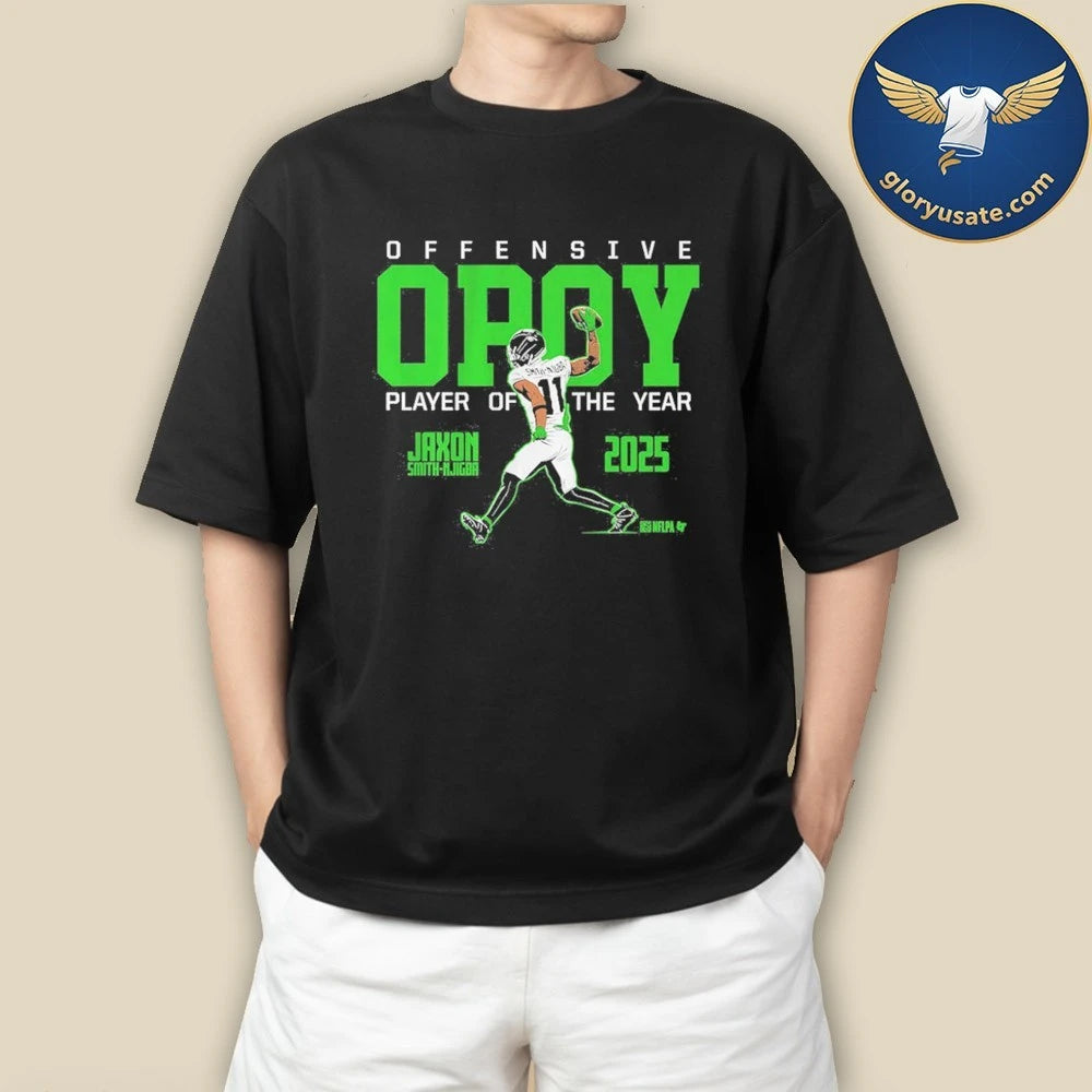 Jaxon Smith-Njigba 2025 Offensive Player of the Year Shirt