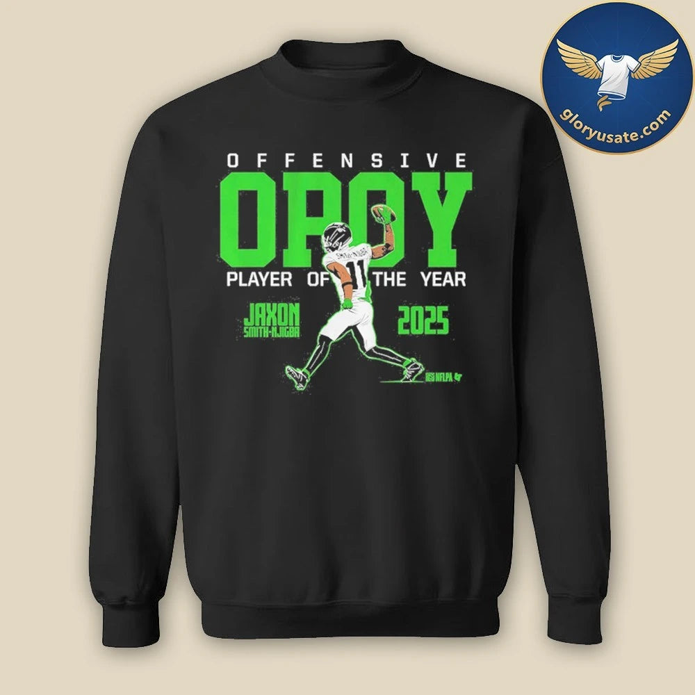 Jaxon Smith-Njigba 2025 Offensive Player of the Year Shirt