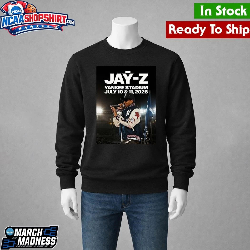 Jay-Z Reasonable Doubt And The Blueprint Celebrate Albums Shows 2026 At Yankee Stadium On July 10 And 11 2026 Shirt