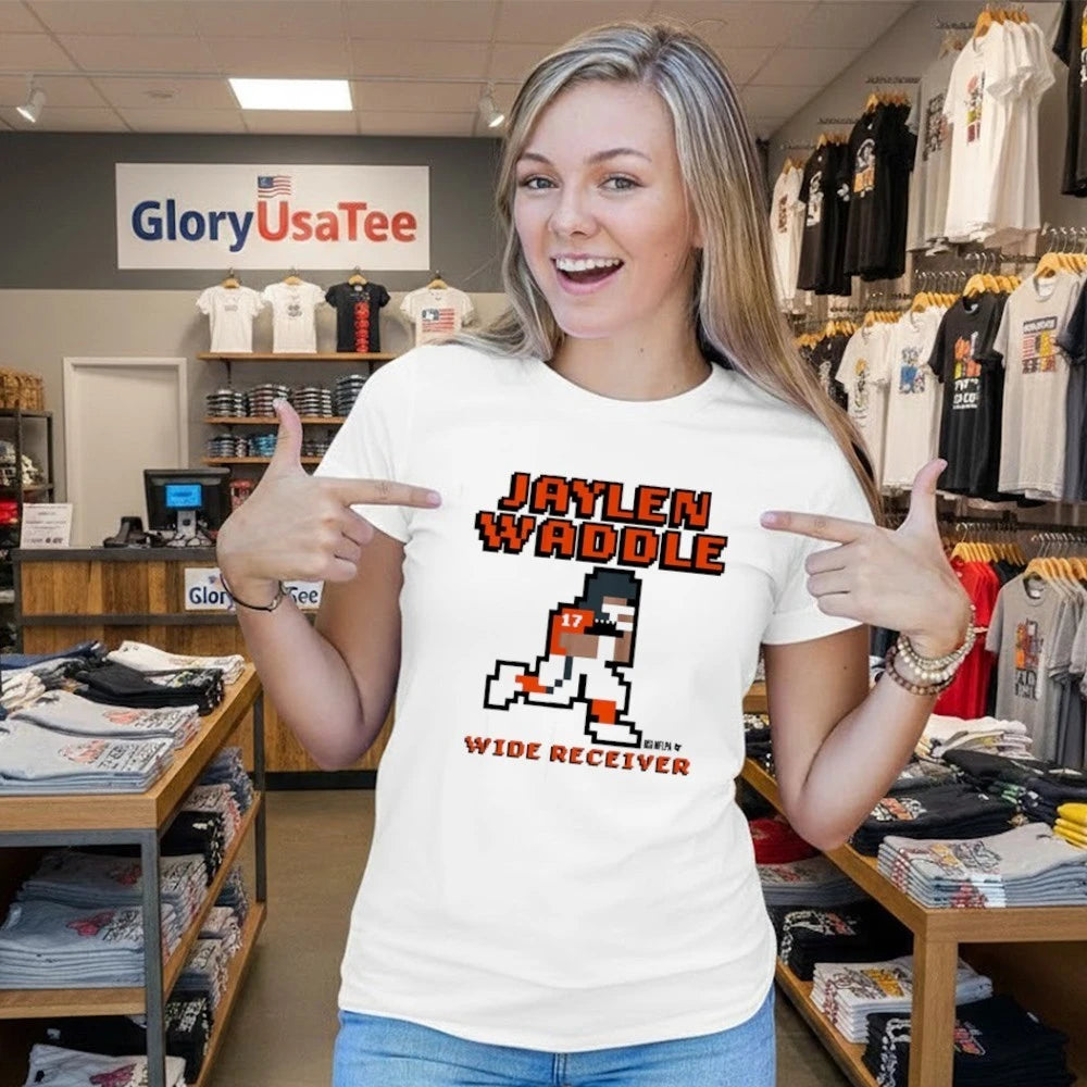 Jaylen Waddle Denver Retro Baller Wide Receiver Shirt