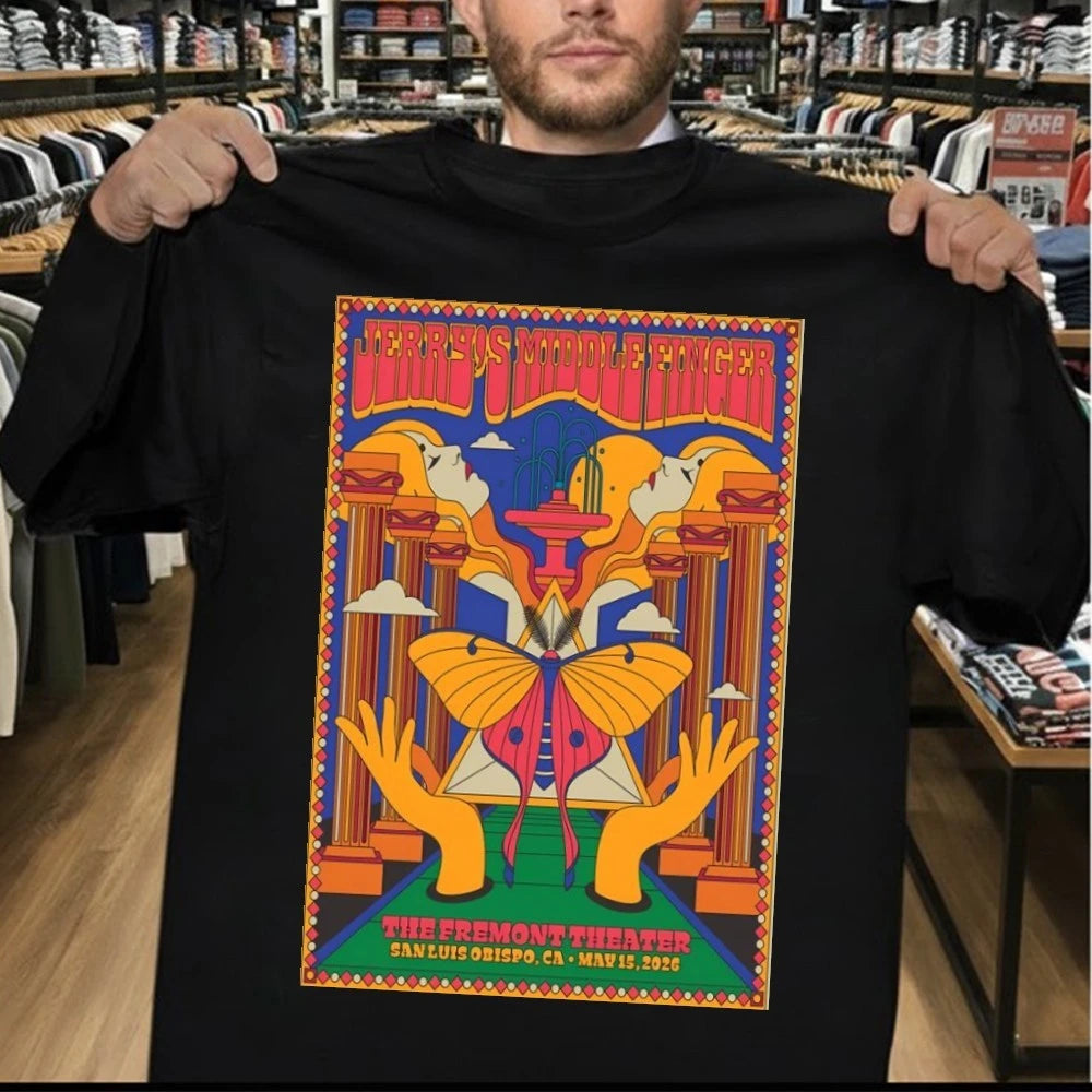 Jerry’s Middle Finger At The Fremont Theater In San Luis Obispo CA On May 15 2026 Shirt