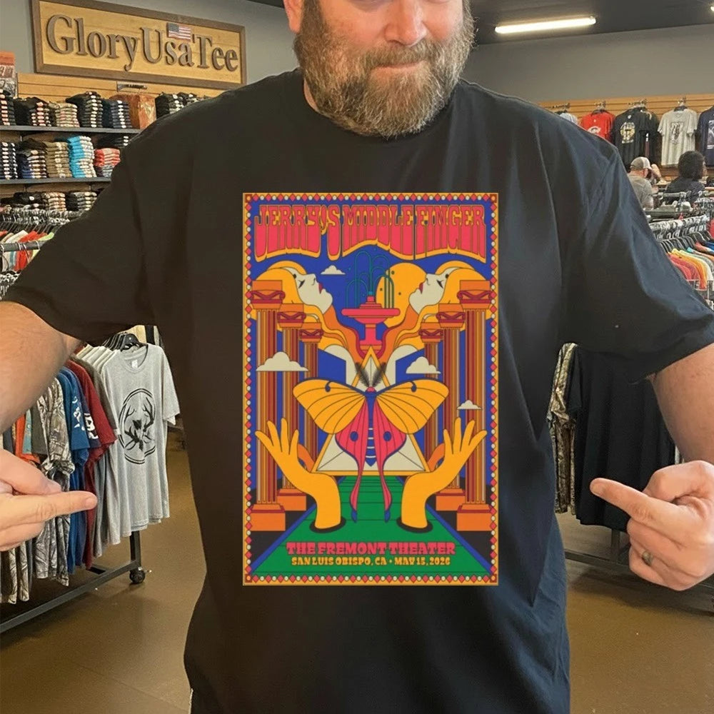 Jerrys Middle Finger May 15 2026 San Luis Obispo, CA Poster Shirt