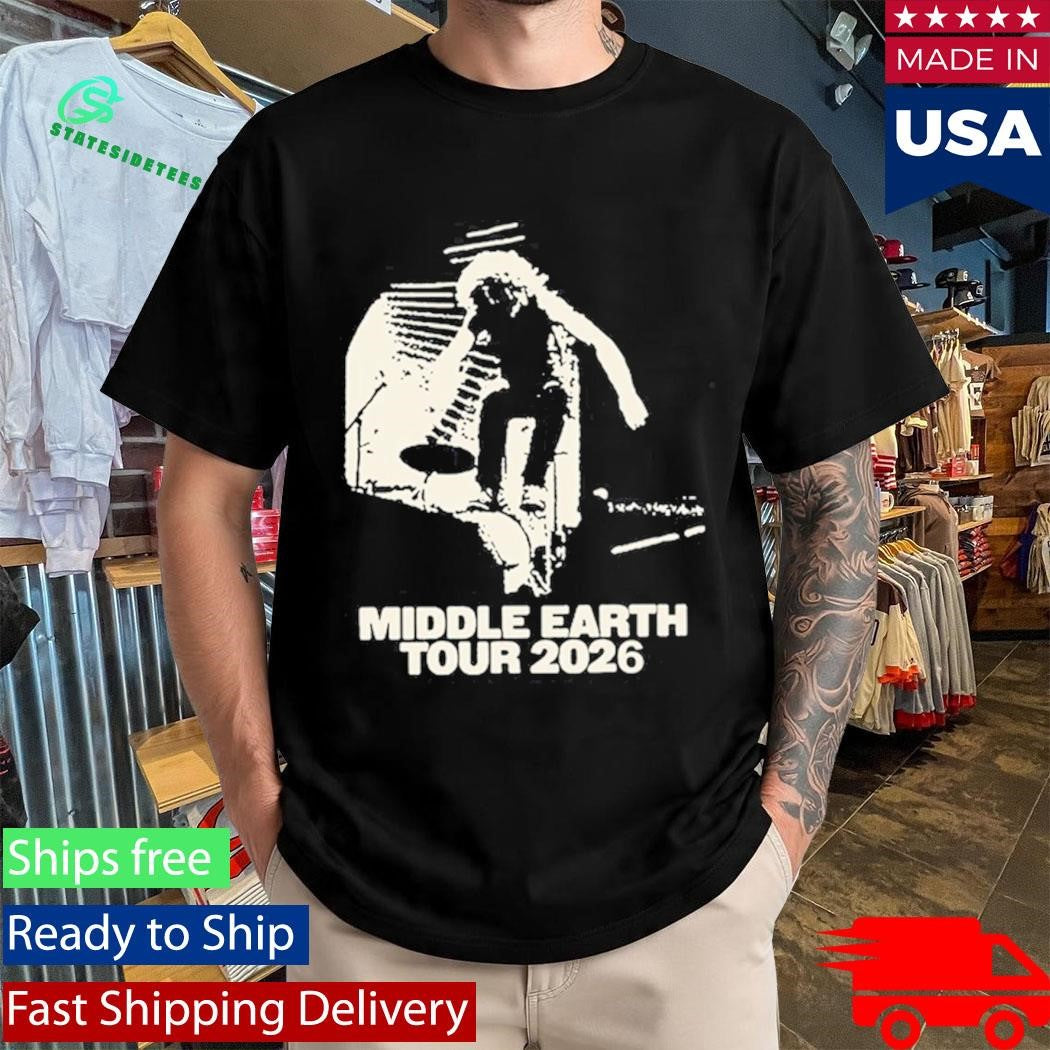 Jesse Welles Middle Earth Tour 2026 Shirt