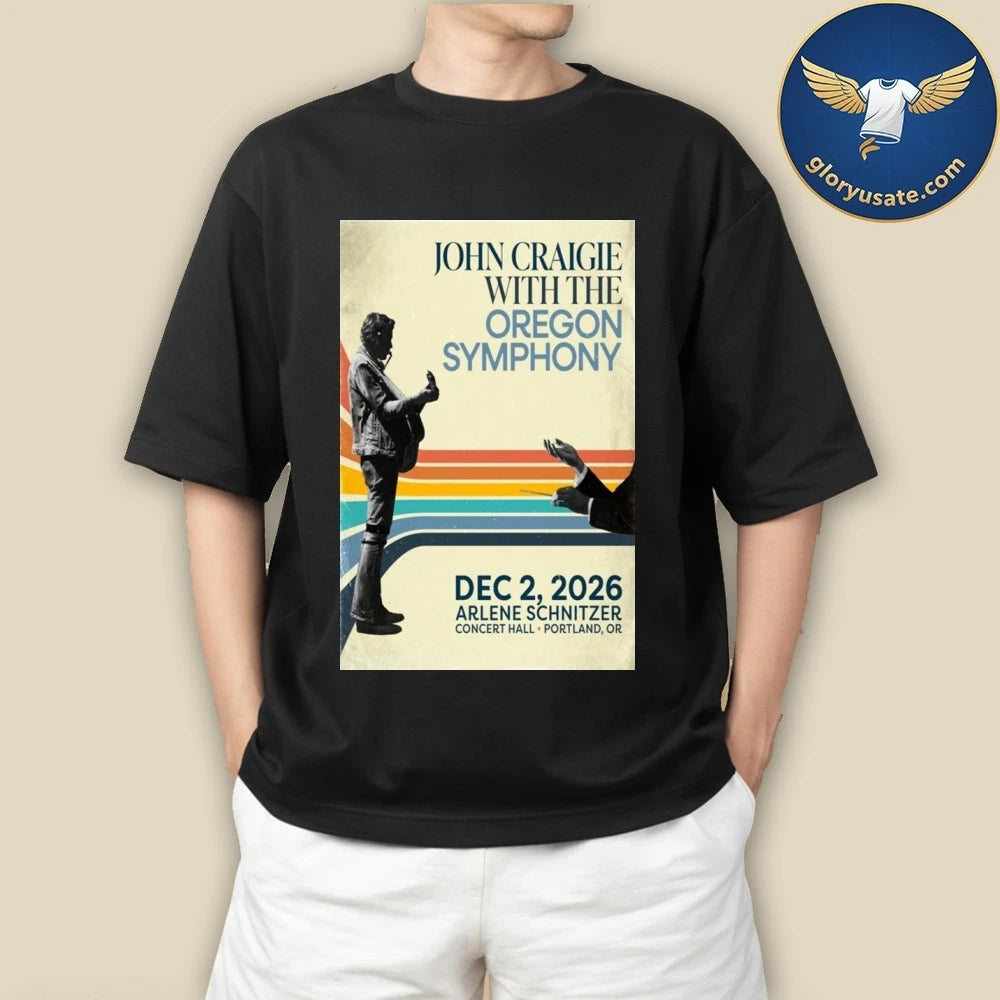 John Craigie December 2 2026 Portland, OR Poster Shirt