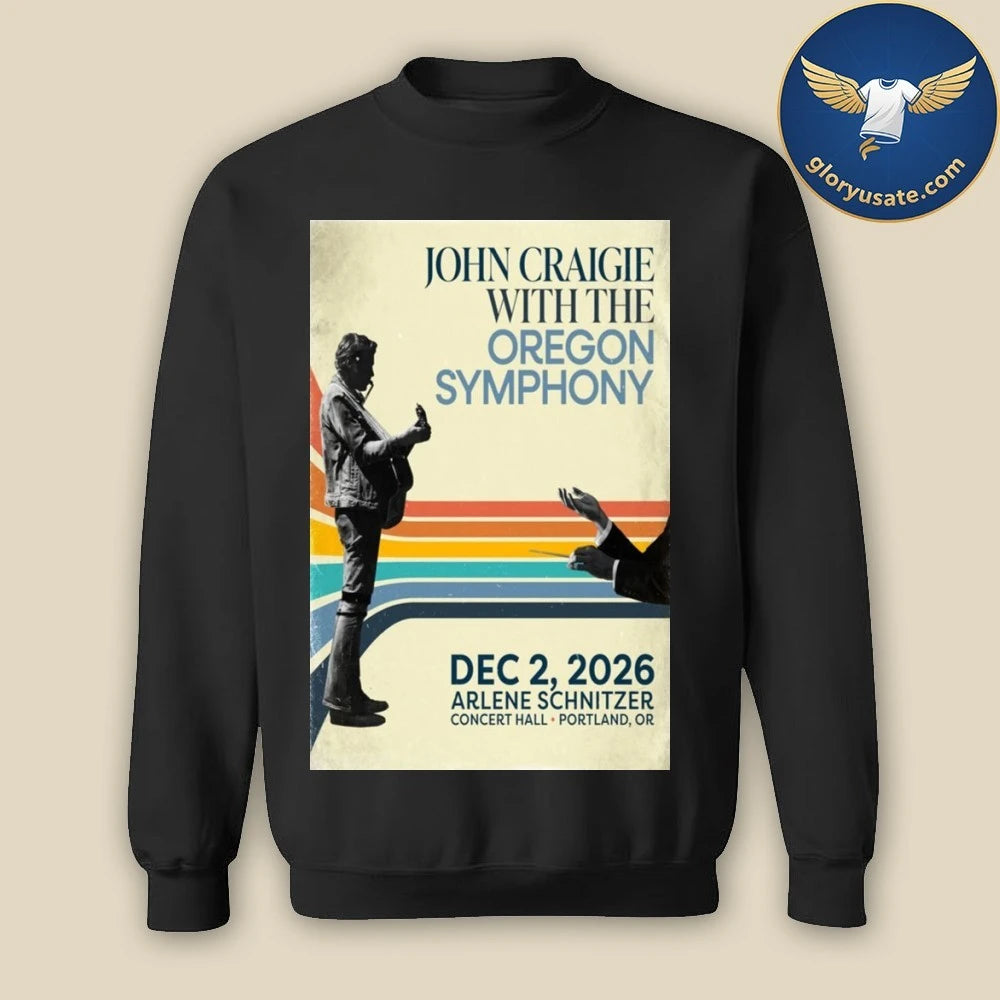John Craigie December 2 2026 Portland, OR Poster Shirt