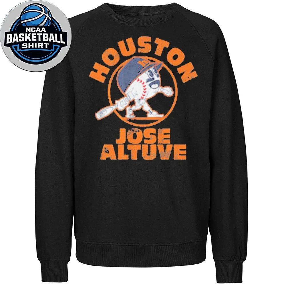 Jose Altuve Baseball Buddies Houston Baseball Fan Game Day Graphic T-Shirt