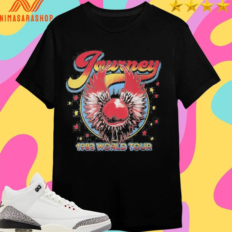 Journey 1983 World Tour Shirts