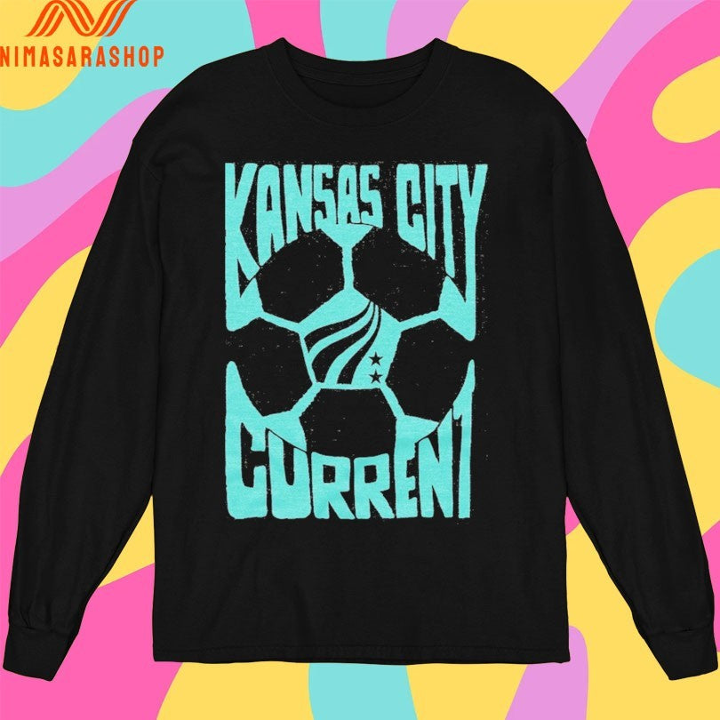 Kansas City Current Soccer Ball Shirts