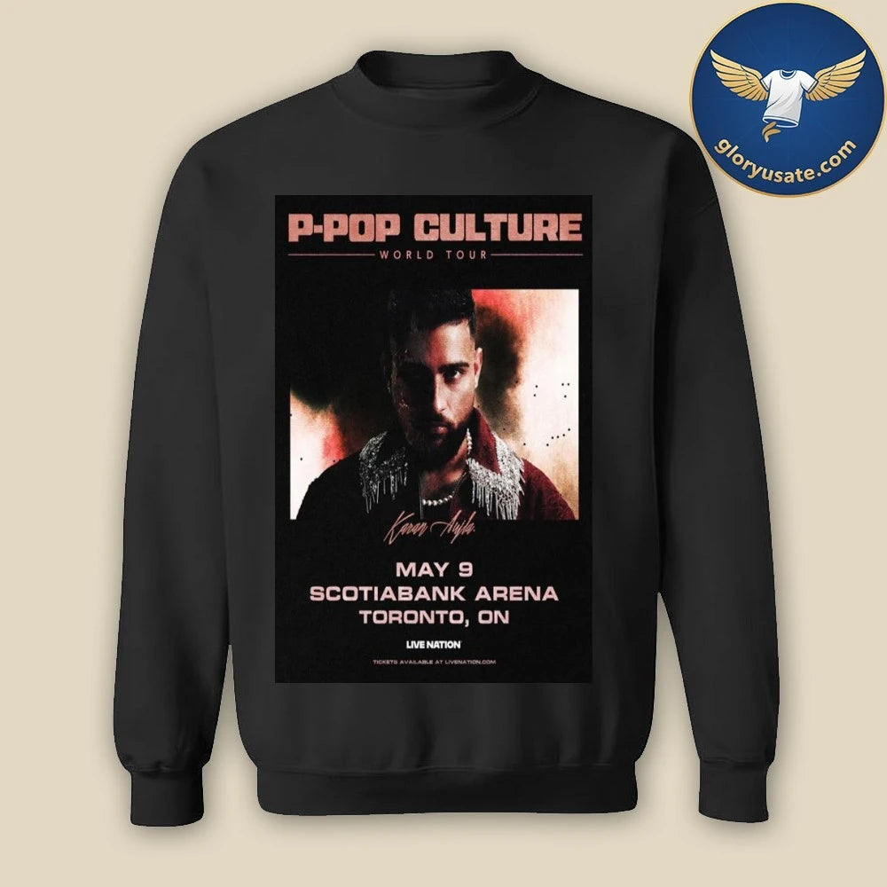 Karan Aujla Scotiabank Arena May 9 2026 Tour Poster Shirt