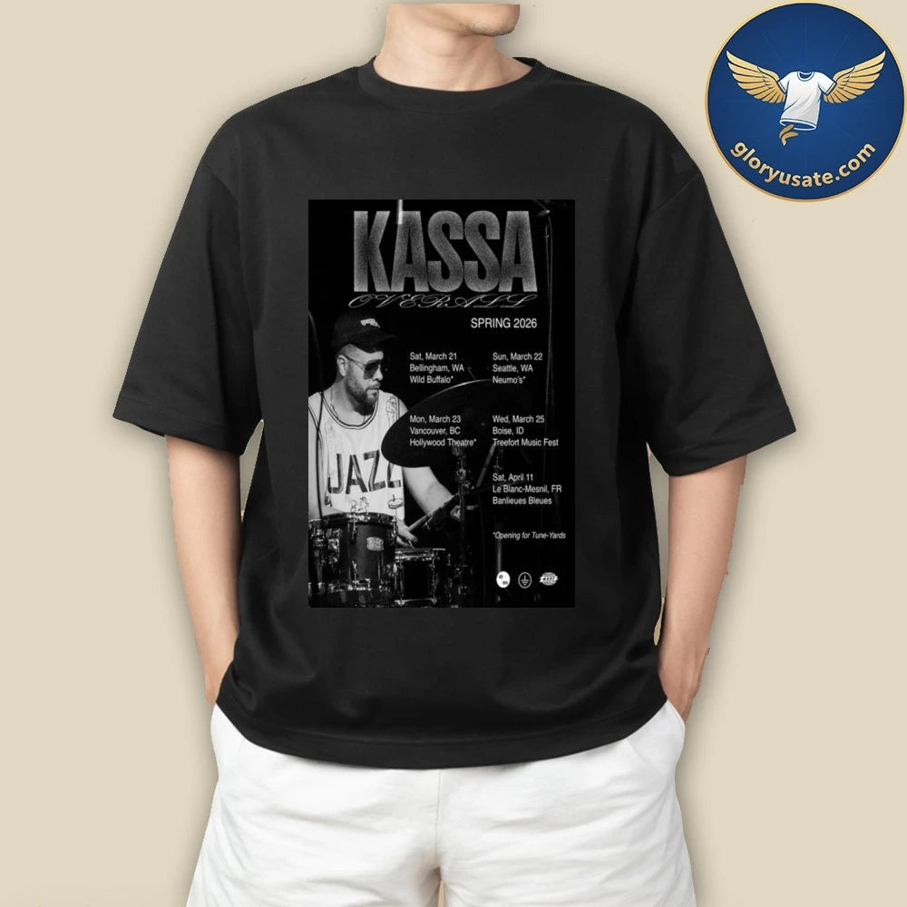 Kassa Overall Spring 2026 Tour Poster Shirt