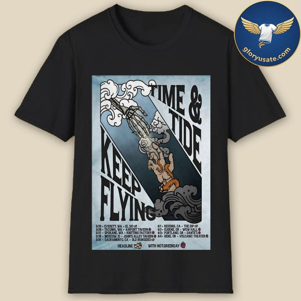 Keep Flying 2026 Spring Tour Poster Shirt