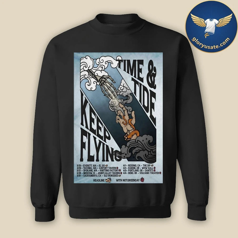 Keep Flying 2026 Spring Tour Poster Shirt