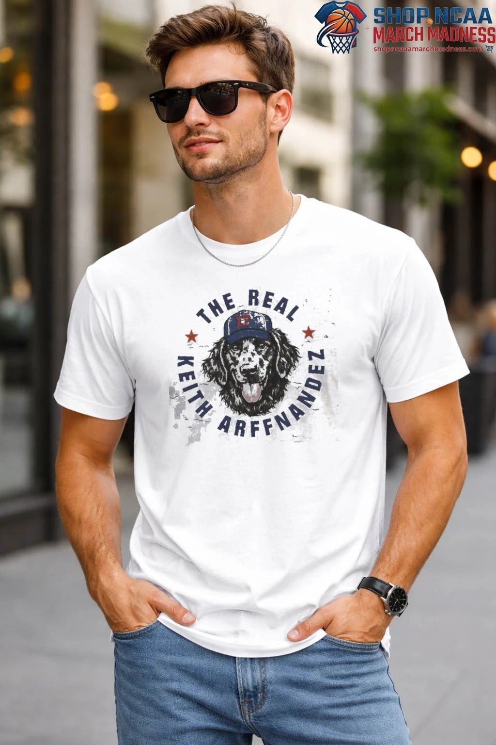 Keith Hernandez New York Arffnandez WHT Shirt