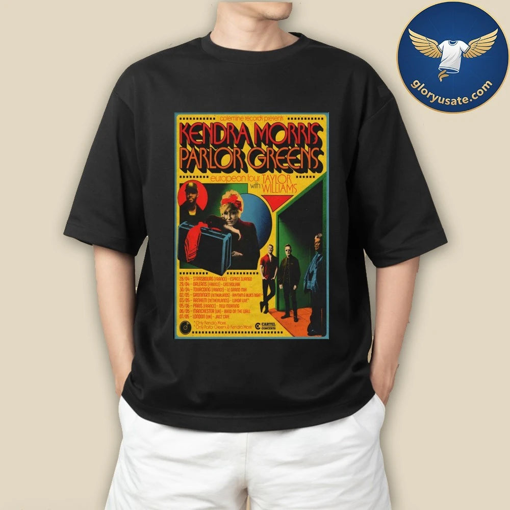 Kendra Morris And Parlor Greens Tour 2026 Alert Poster Shirt