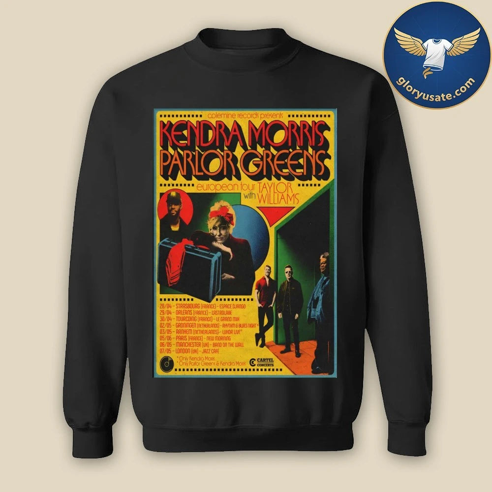 Kendra Morris And Parlor Greens Tour 2026 Alert Poster Shirt