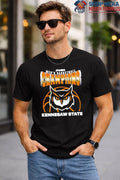 Kennesaw State Owls Champions C USA Men’s Basketball Tournament 2026 Mascot Shirt Kennesaw State Owls 2026