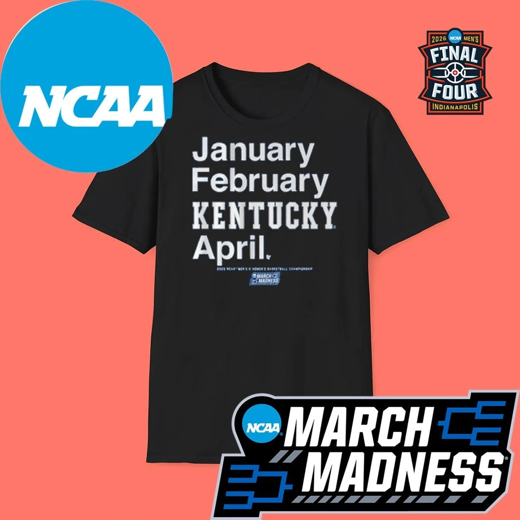 Kentucky Wildcats MBB and WBB 2026 NCAA Men’s Basketball Championship March Madness Month Logo Shirt
