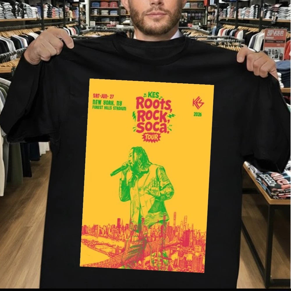 Kes Jun 27 2026 Forest Hills Stadium in Forest Hills Tour Roots Rock Soca Poster Shirt