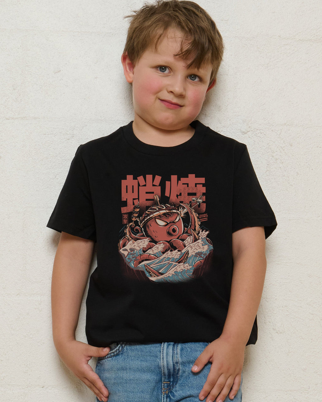 Takoyaki Attack Kids T-Shirt