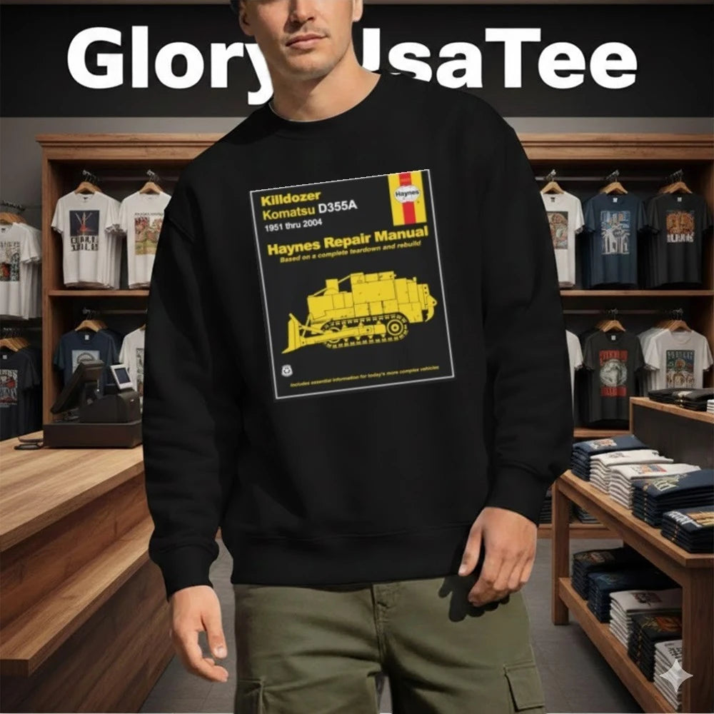 Killdozer Komatsu Haynes Repair Manual Shirt